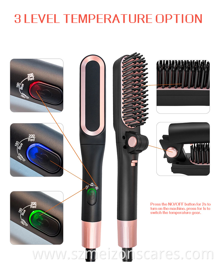 dafni hair straightener brush review